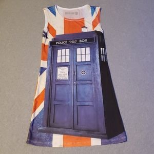 TARDIS Union Jack Tank Dress by Her Universe